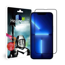 힐링쉴드 초슬림 3D 풀커버 강화유리 휴대폰 액정보호필름 2p, 1개