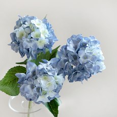 로맨틱 아지사이 수국 꽃 3p, 블루