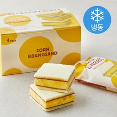 라라스윗 옥수수 빵샌드 아이스밀크 4개입 (냉동), 720ml, 1박스