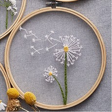法式刺繡組, 1套, 野花-1