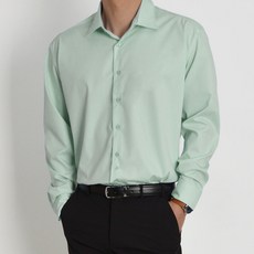 가이스토리 남성용 빅사이즈 기본 무지 스판 데일리 셔츠