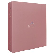 Album Shop Love Binder 自黏式相簿, 粉紅海豚(黑色或白色), 50張