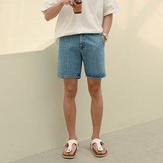 남자데님반바지