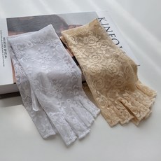 겨울니트반장갑여자자외선차단운전장갑