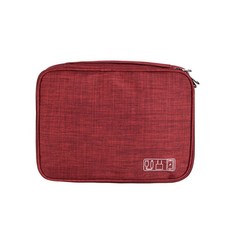 스타 멀티 노트북 용품 정리 파우치 가방, 03 레드