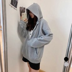 Overfit 連帽拉鍊毛衣