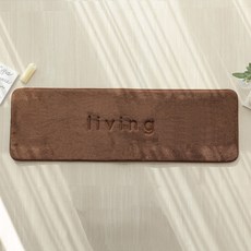 둘로스코리아 홈앤리빙 메모리폼 발매트, 브라운