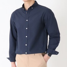 지지블랙 남성용 리안 베이직 옥스포드 남방 셔츠