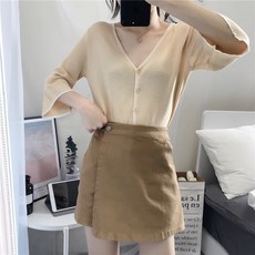 피어니스트 여성용 A라인 치마 바지