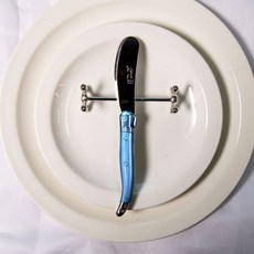 LAGUIOLE 拉吉爾 Jangneron奶油刀 15.5cm, 金屬灰, 單品, 1個
