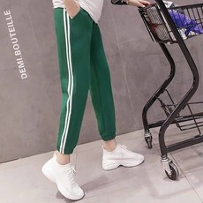 더블라인 임산부용 트레이닝 팬츠