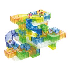 OKids 博士積木 軌道迷宮益智積木, 1盒, 混和顏色