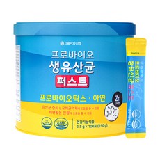서울약사신협 프로바이오 생유산균 퍼스트 100p, 1개, 250g