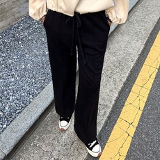 시크폭스 여성용 기모 와이드 트레이닝 팬츠 숏