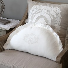 Maison Montpellier半圓荷葉邊沙發靠枕套 CSMJ22