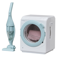 EPOCH Sylvanian Families 森林家族 洗衣機吸塵器, 迷你居家清潔玩具組, 角色扮演遊戲, 1入