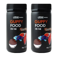ISTA 구피 사료, 60g, 2개