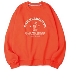 벤힛 SERVICEMAN 세미 오버핏 특양면 맨투맨