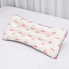 ahtty blanc 幼兒款一體式寬枕頭, 1個, 甜櫻桃