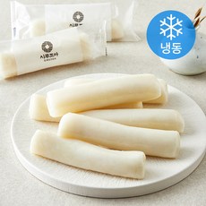 시루조아 굳지않는 흰 가래떡 (냉동), 420g, 1개, 1개입 420g, 1개, 1개입
