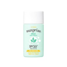 에뛰드 선프라이즈 마일드 에어리 피니쉬 선밀크 SPF50+ PA++++, 1개, 55ml