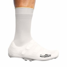 veloToZE 高幫鞋套 - 矽膠帶按扣, 白色的, 240