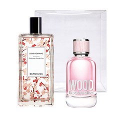 베르두 소메이 요시노 EDP 100ml + 디스퀘어드2 우드 뿌르팜므 EDT 30ml + 박스 세트, 1세트