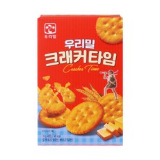 우리밀 크래커 타임 18.5g x 4p, 버터맛, 74g, 1개