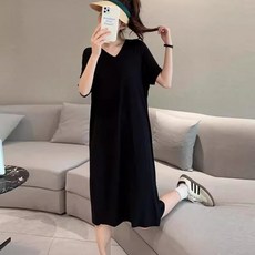 휴데이 모달 브이넥 임부원피스