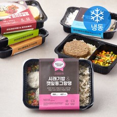 건강한끼 시즌3 나물밥 6종 세트 1485g (냉동), 1세트