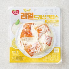 동원 리얼 드레싱크랩스 레몬아이올리, 120g, 1개