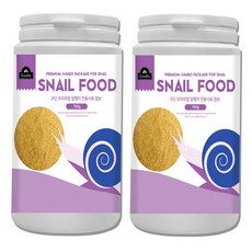 구딘 프리미엄 달팽이 전용사료 점보, 750g, 2개