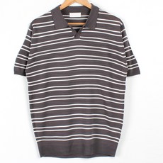 남자스트라이프카라니트