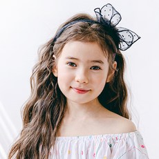 아기헤어밴드블랙