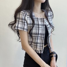 여성여름반팔자켓