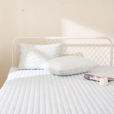 레오나 벨라 냉감 여름 밴딩 패드겸 카페트, 블루