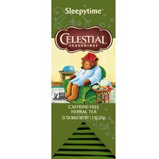 CELESTIAL SEASONINGS 詩尚草本 睡前草本茶, 無咖啡因, 25茶包, 25包, 1.48g, 1盒