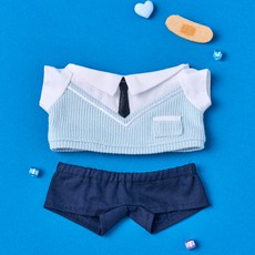 BUTTERSHOP 制服褲子組合娃娃衣服, 1組, 藍色