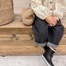 고잉키즈 아동용 프론박스데님 팬츠