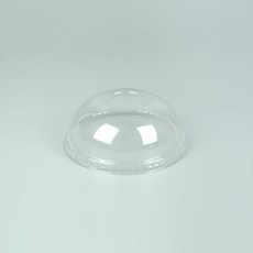 천운패키지 아이스 107파이 컵뚜껑, 100개, 1개입, 돔형
