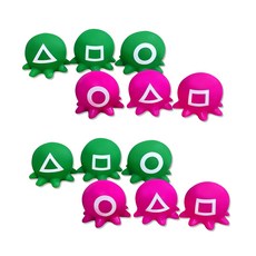 바닐라루시 도형 문어 주물럭 12p, 랜덤발송