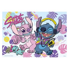 HUNDRED PICTURES 百耘圖 Stitch史迪奇 拼圖 Set 108片 182x257mm, HPD0108-221, 1盒