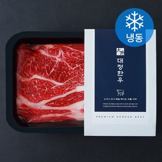대정 한우 목심 대패 2등급 구이용 (냉동), 300g, 1개