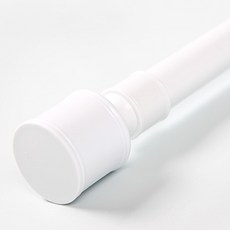 FREESPACE 伸縮窗簾組，白色，100-180 公分, 6尺 100~180cm