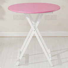 따니네 솔레이 접이식 테이블 ZZ031 대(70 x 70 x 55 cm), 핑크
