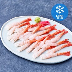 북방도화새우살 포장횟감 20미 (냉동), 1개, 95g(3L)