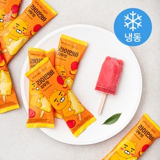 빙그레 카카오 라이언바 자두맛 아이스크림 (냉동), 70ml, 8개