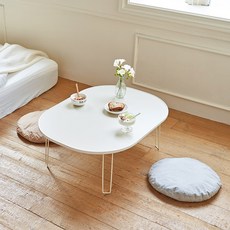 ROOM&HOME Mono 折疊收納桌, 白色, 600x480x300 毫米, 600 x 480 x 300mm