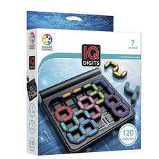 SMART GAMES IQ數與形 Set，適合7歲以上，1人益智遊戲，120個遊戲關卡, 1組