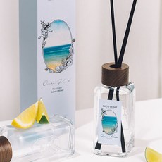 파코홈 리프레쉬 디퓨저 본품 공병 200ml + 리필 200ml+ 리드스틱 4p 세트, 오션윈드, 1세트